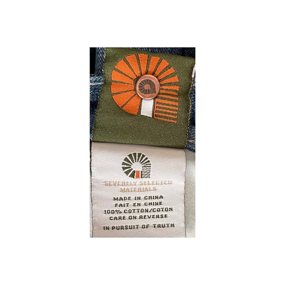 Akademiks Men's Vintage Y2K Loose Fit 5-Pocket Jeans-34W x 32L - Picture 4 of 7